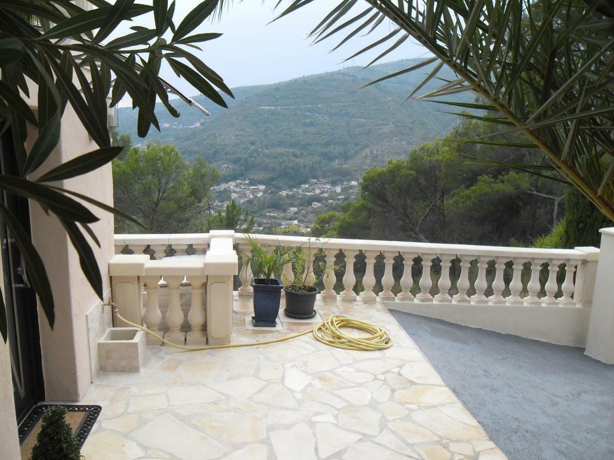 Charmante Villa A 15 Min De Nice Avec Piscine Blausasc Zewnętrze zdjęcie